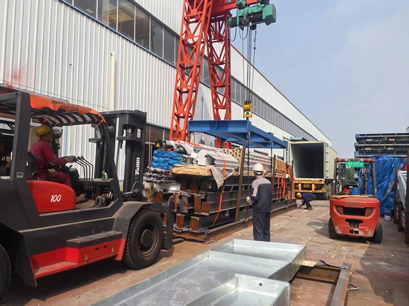 سازه های فولادی گویان با موفقیت ارسال شد و سفرهای جدید ساخت و ساز در خارج از کشور را تسهیل کرد