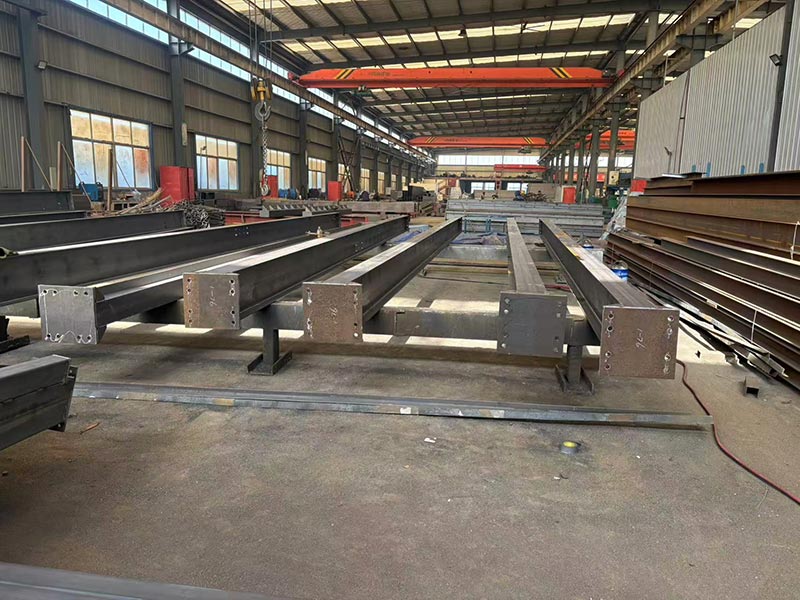 customized steel structure processing project
